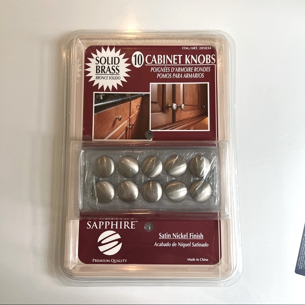 Sapphire premium quality cabinet knobs